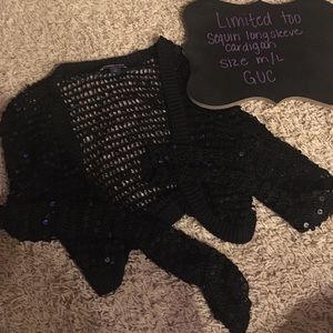 Limited Too sequin cardigan